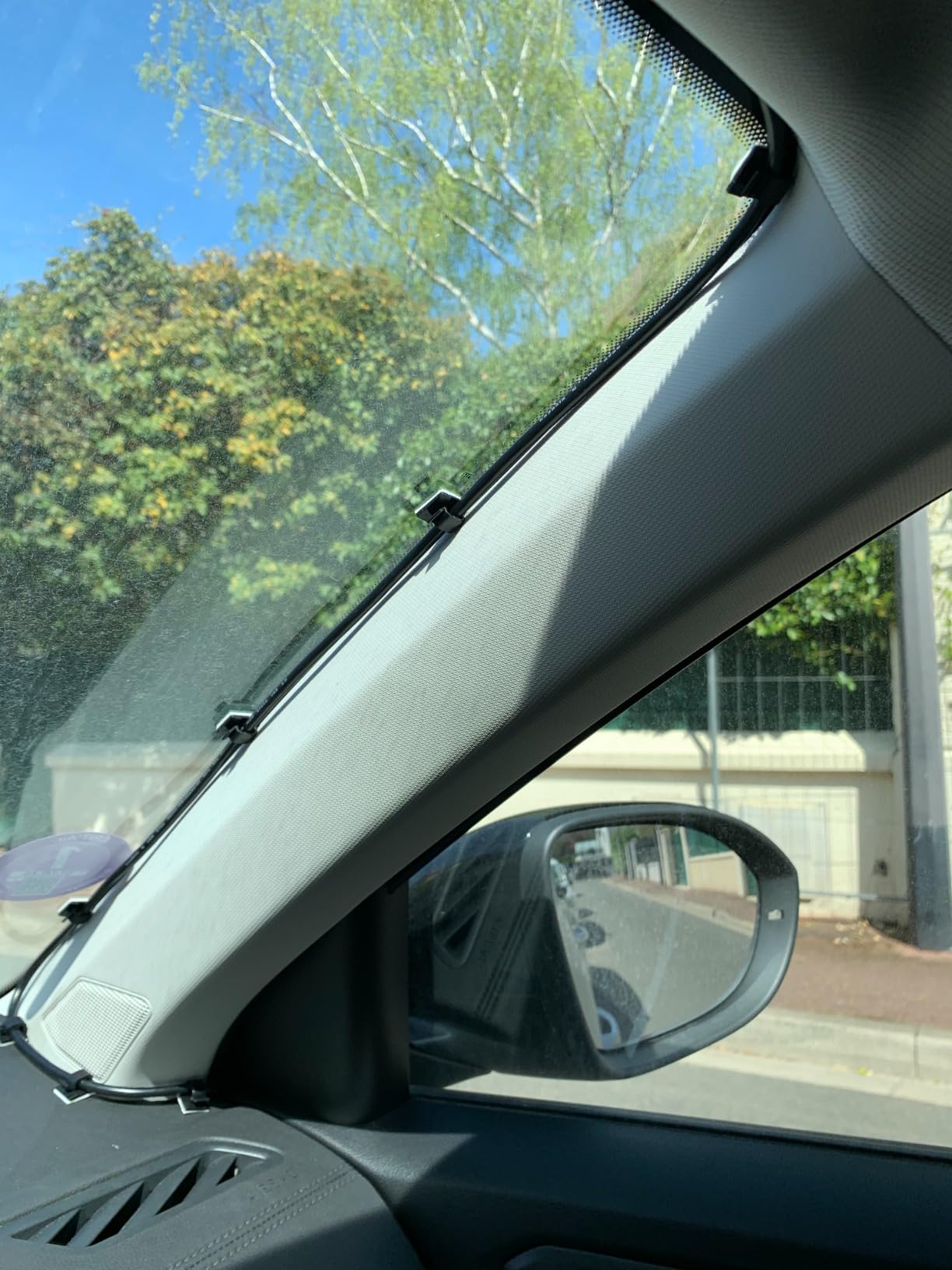 Parkmodus hat Kratzer aufgeklärt