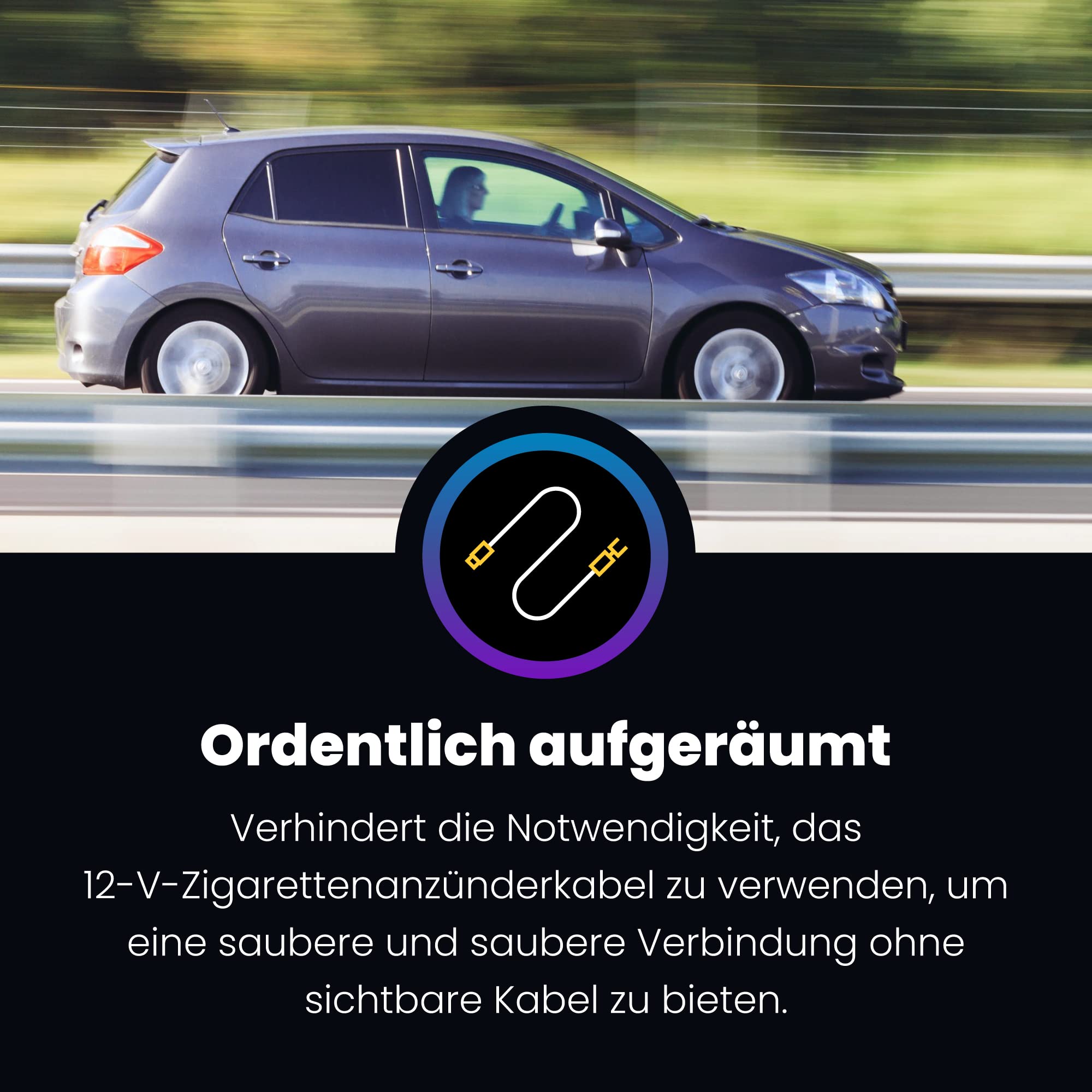 nextbase-serie-2-dashcam-hardwire-kit-festeinbau-kabel-5m-mini-usb-12-24v image 6