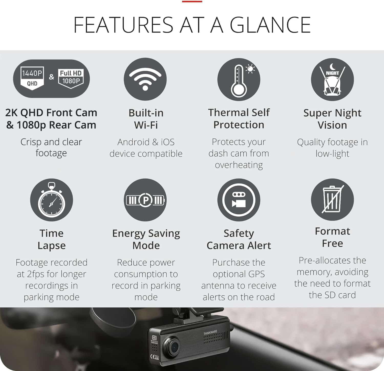 thinkware-q200-dashcam-qhd-front-full-hd-heck-gps-32gb image 2