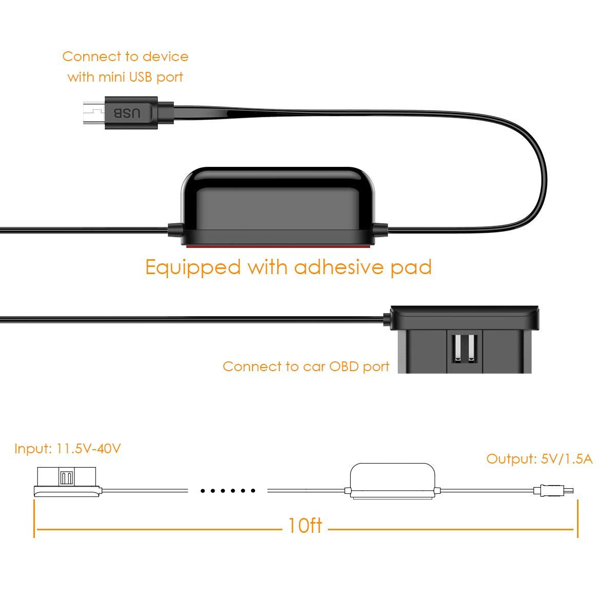 vantrue-obd-hardwire-ladekabel-f-r-24-7-park-berwachung image 5