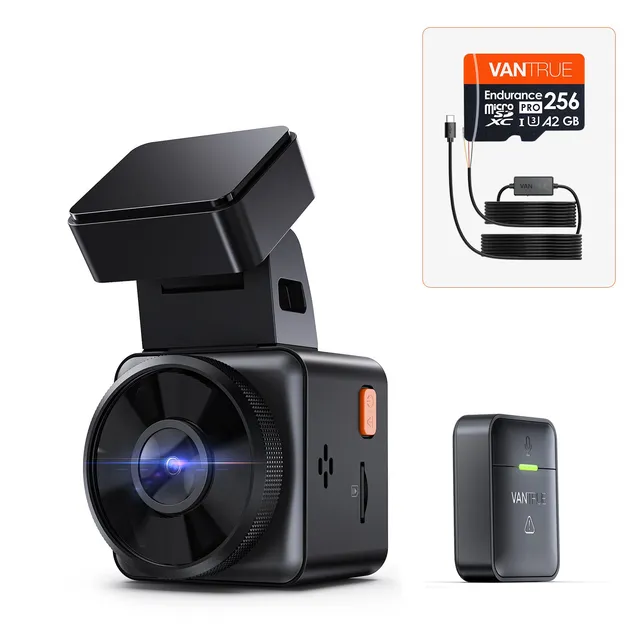 vantrue-e1-bundle-dashcam-mit-hardwire-kit-256gb-karte image 1