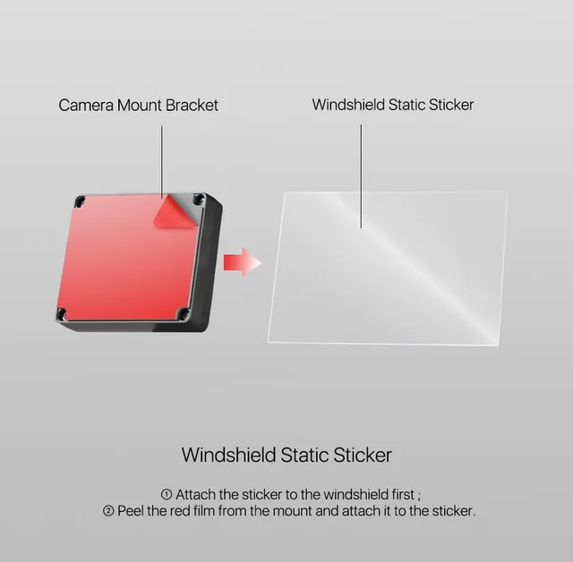 viofo-statik-aufkleber-transparent-f-r-windschutzscheibe-halterung-zubeh-r image 1