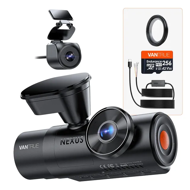 vantrue-n4-pro-s-4k-cloud-dashcam-bundle-mit-vp03-256gb-cpl image 1