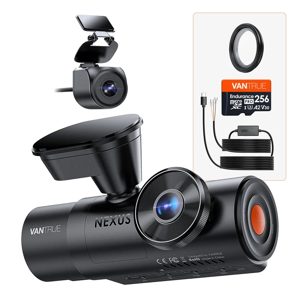 vantrue-n4-pro-s-4k-cloud-dashcam-bundle-mit-vp03-256gb-cpl image 1