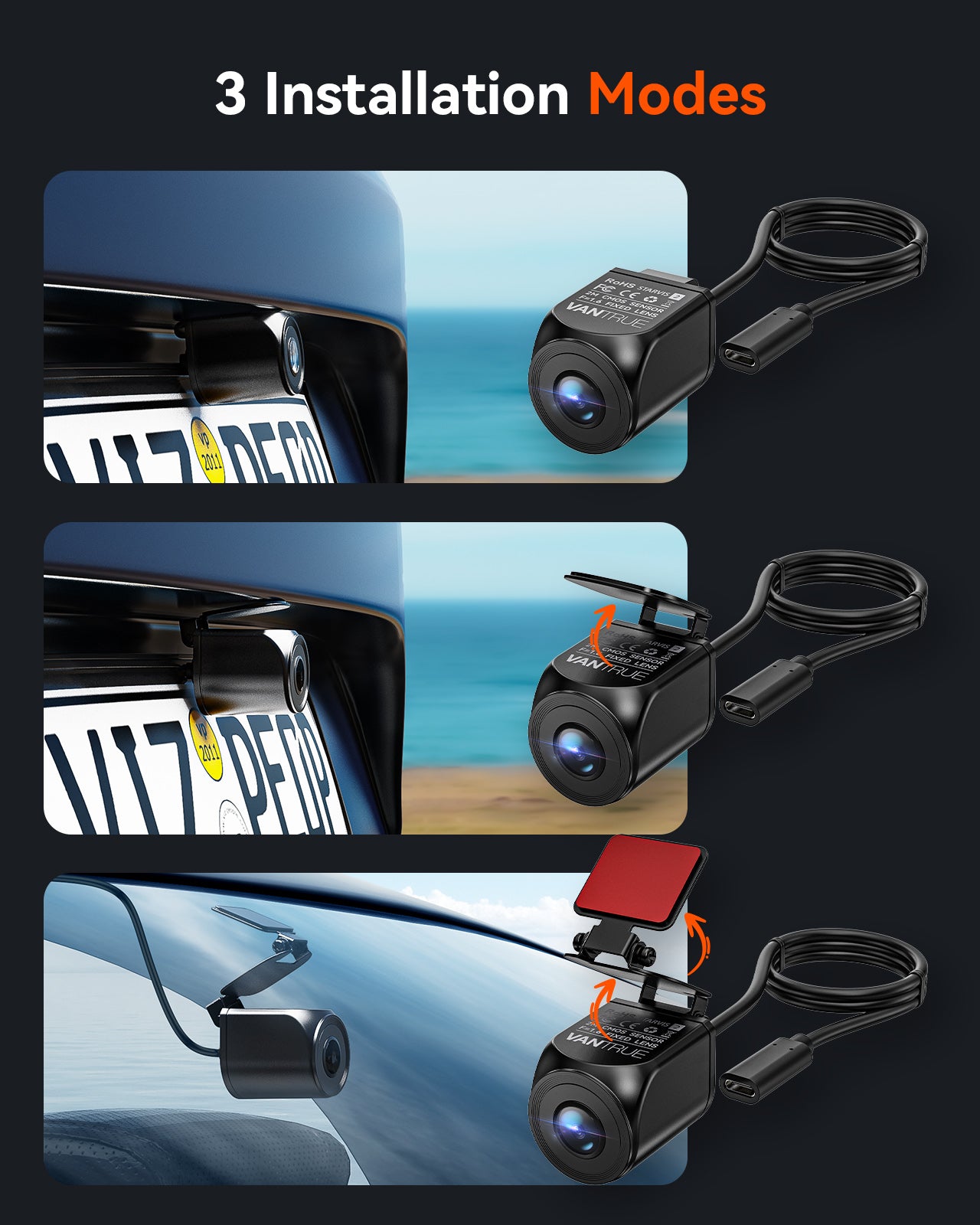 vantrue-waterproof-rear-camera-wasserdichte-heckkamera image 6