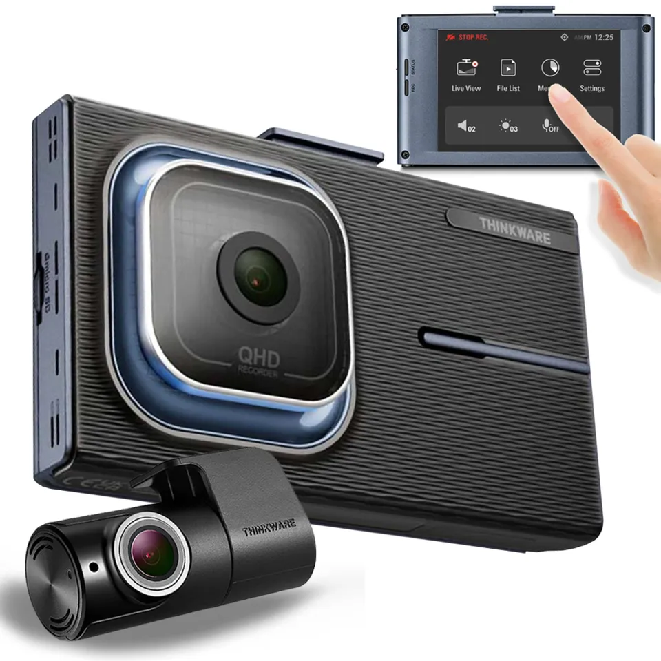 thinkware-x1000-zweikanal-dashcam-2k-qhd-vorn-hinten-mit-gps-parkmodus-nachtsich image 1