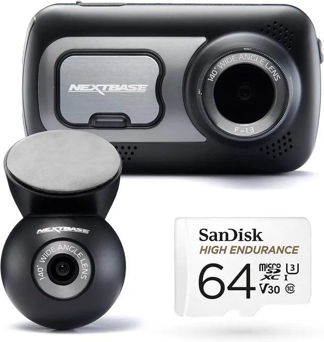 nextbase-522gw-dashcam-1440p-bundle-mit-heckkamera-64gb-sd-und-polfilter image 1