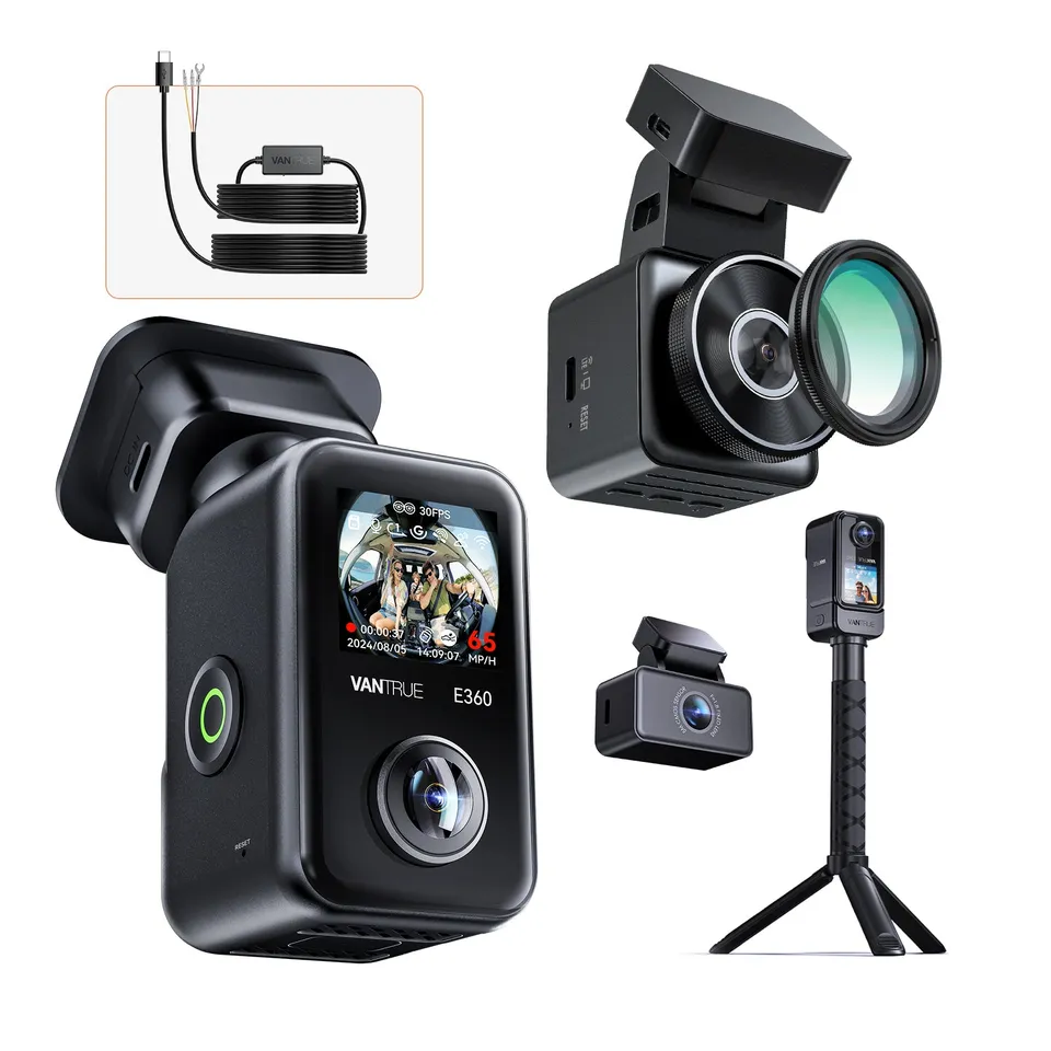 vantrue-e360-ace-e1-pro-dashcam-bundle-mit-vp03-hardwire-kit image 1