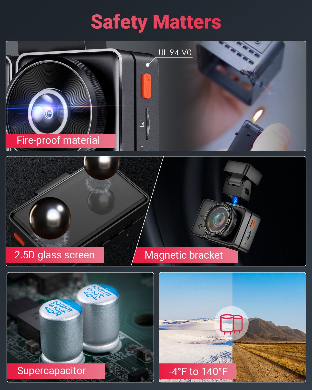 vantrue-element-2-pro-front-rear-dashcam-4k-2k-dual-hdr-park-berwachung image 6