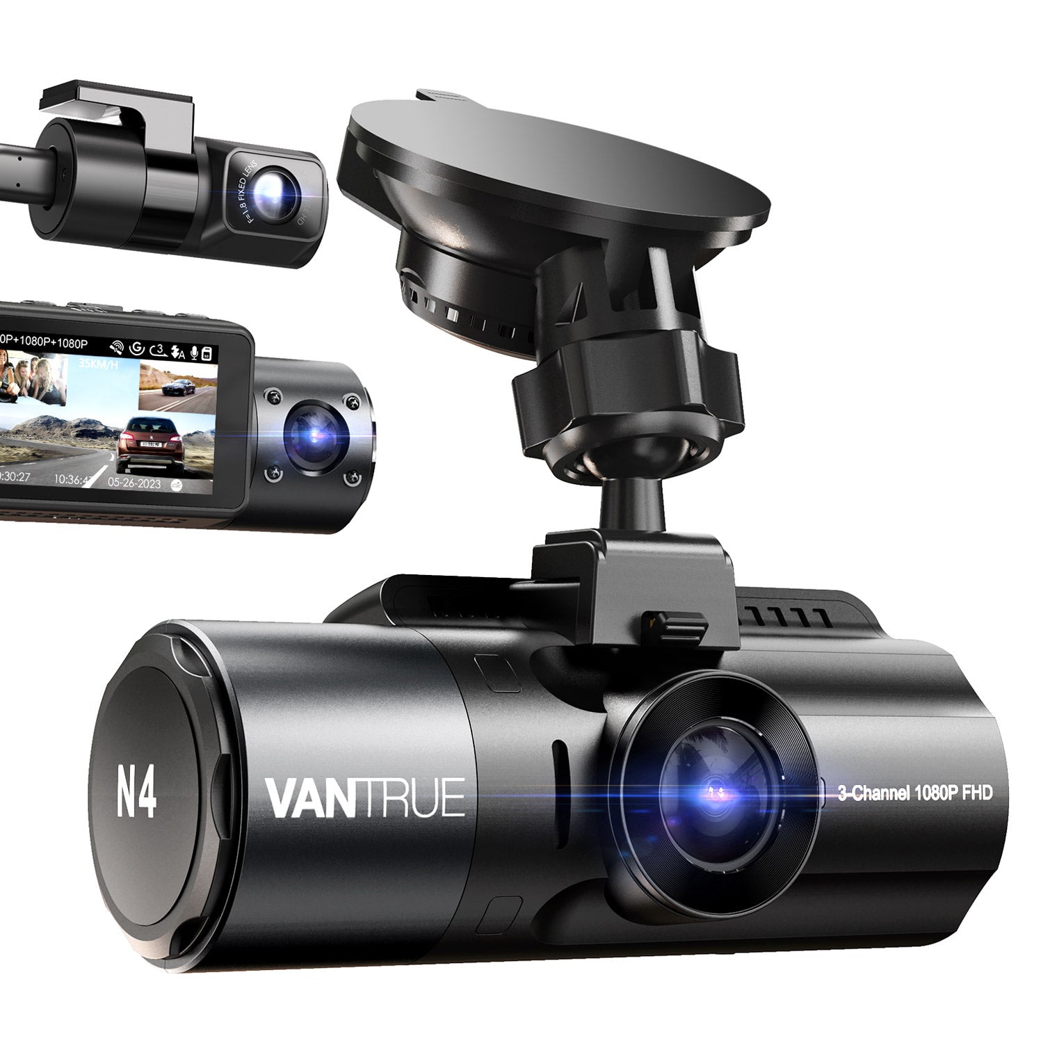 vantrue-ondash-n4-3-kanal-dashcam-4k-vorne-innen-hinten image 4