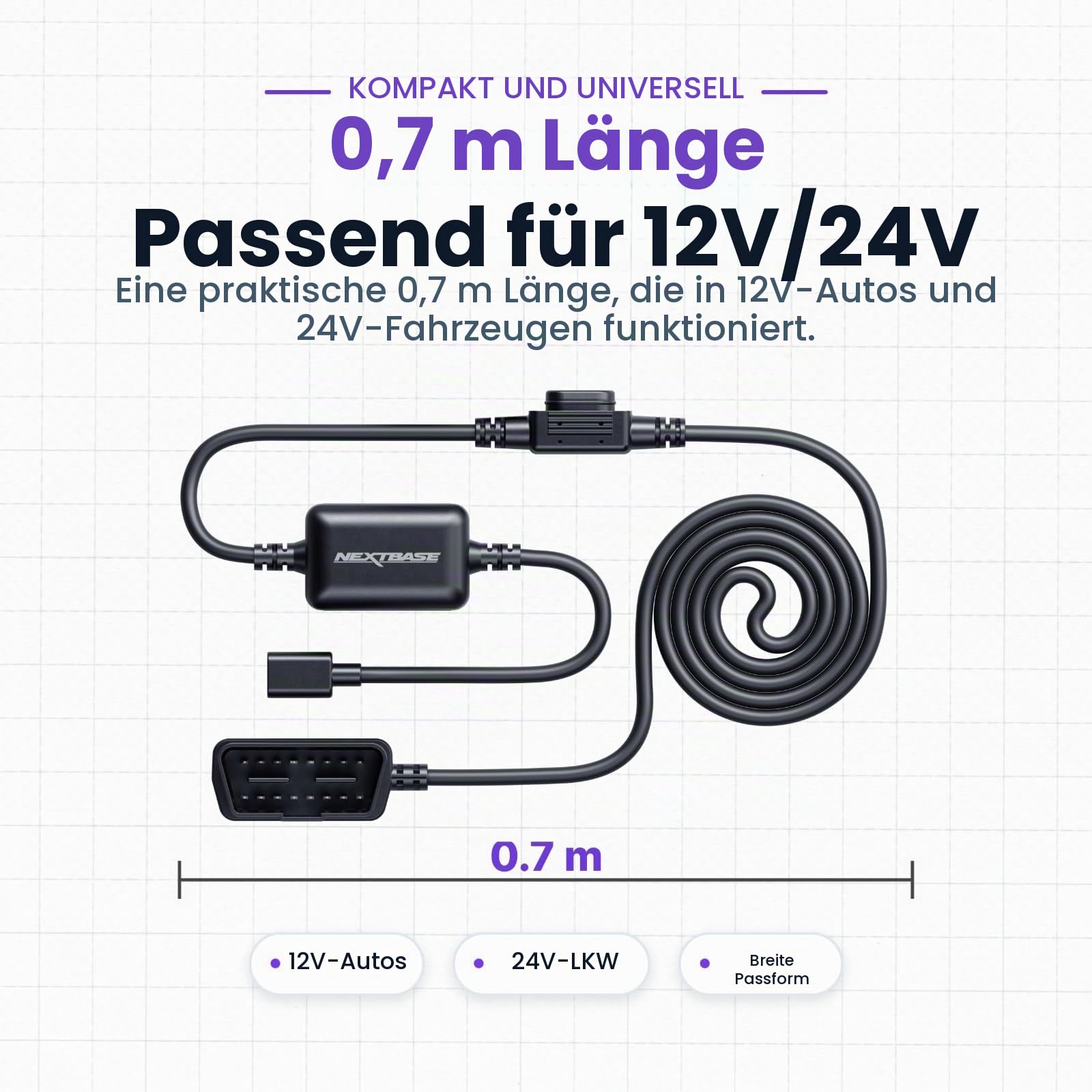 nextbase-piqo-quick-connect-obd-kabel-f-r-dashcam-parkmodus image 5