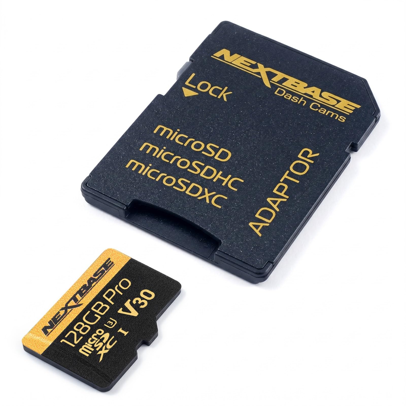 nextbase-serie-2-128gb-u3-micro-sd-karte-mit-adapter-dashcam-speicherkarte image 1