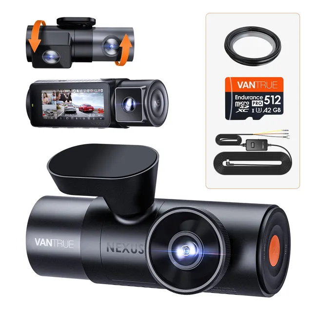vantrue-n5-4-kanal-dashcam-bundle-mit-vp05-cpl-512gb-karte image 1