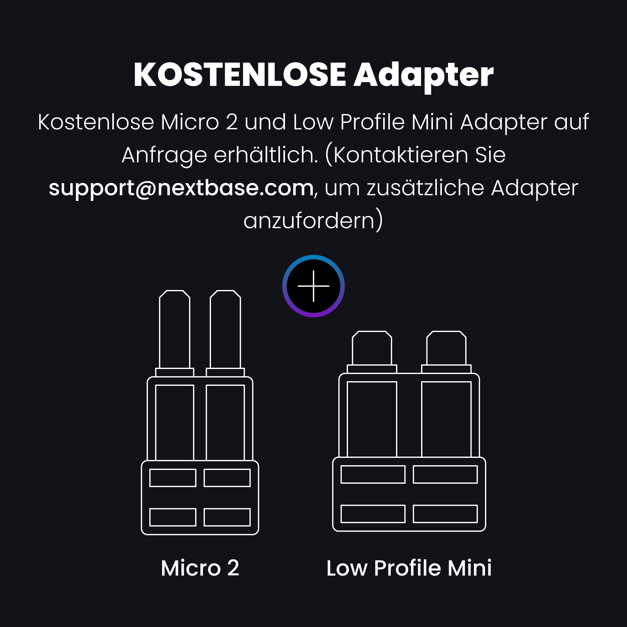 nextbase-serie-2-dashcam-hardwire-kit-festeinbau-kabel-5m-mini-usb-12-24v image 7