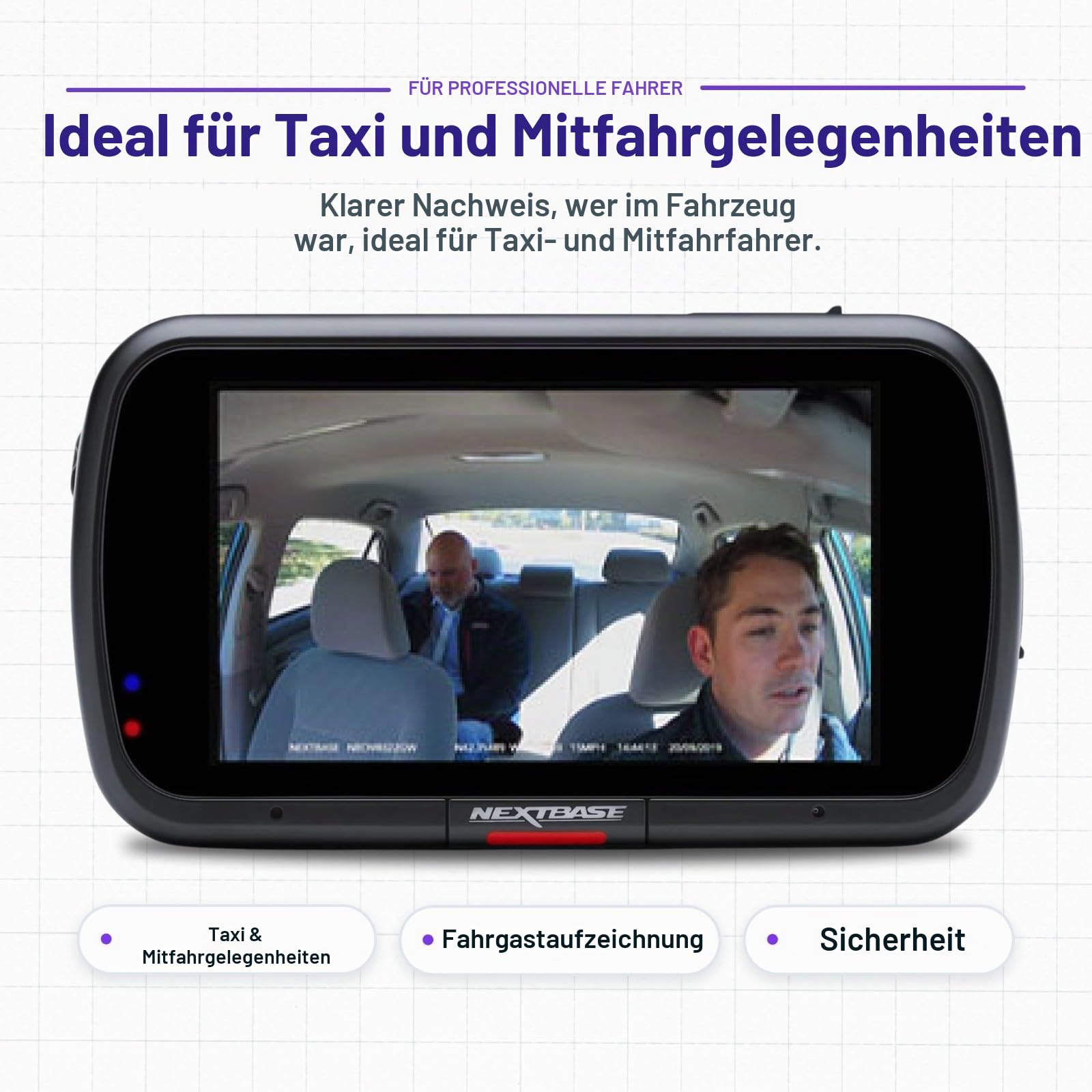 nextbase-serie-2-innenraum-kameramodul-f-r-322gw-dashcam image 4
