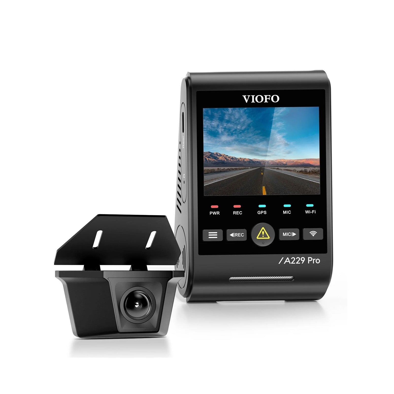 viofo-a229-pro-w-2ch-dashcam-4k-vorn-2k-wasserdichte-heckkamera-ip67 image 1