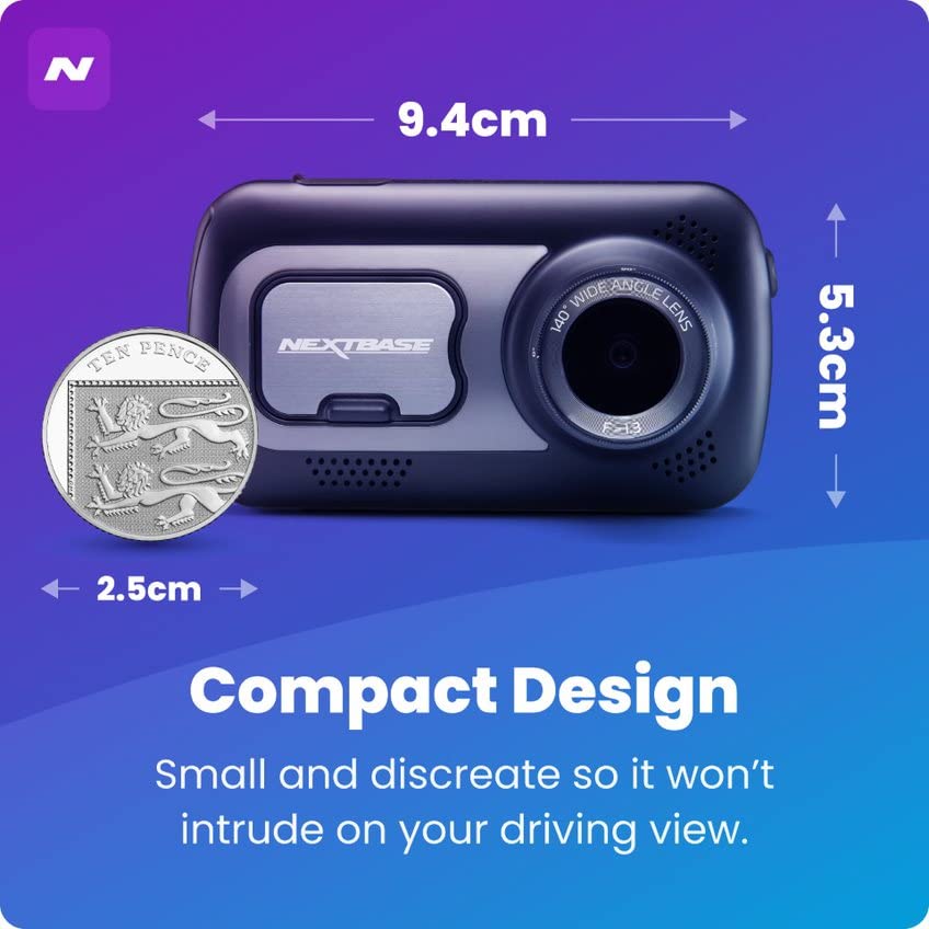 nextbase-522gw-dashcam-1440p-mit-zoom-r-ckkamera-front-und-heck-set image 6