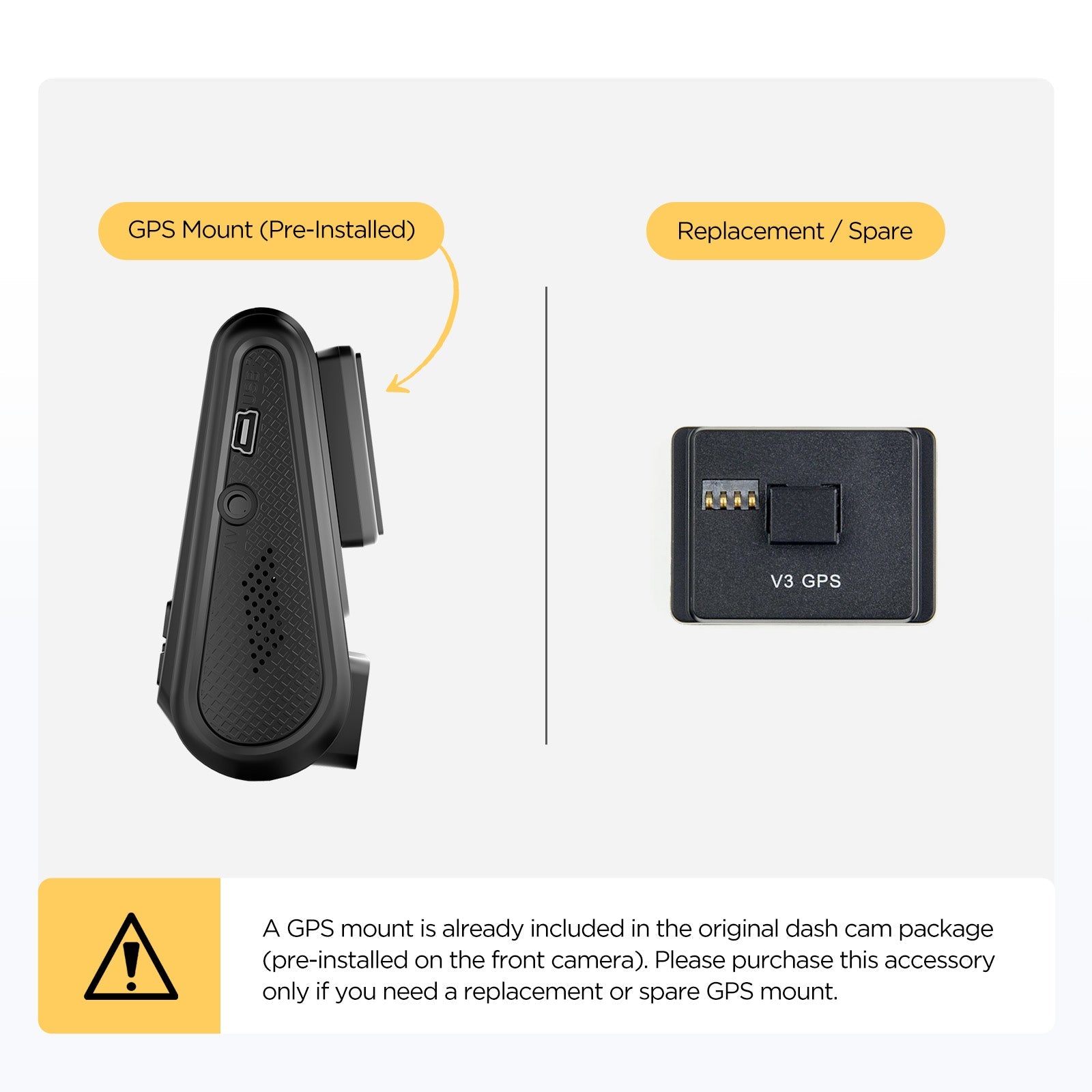viofo-gps-modul-f-r-a119v3-dashcam-geschwindigkeit-routen-tracking image 2