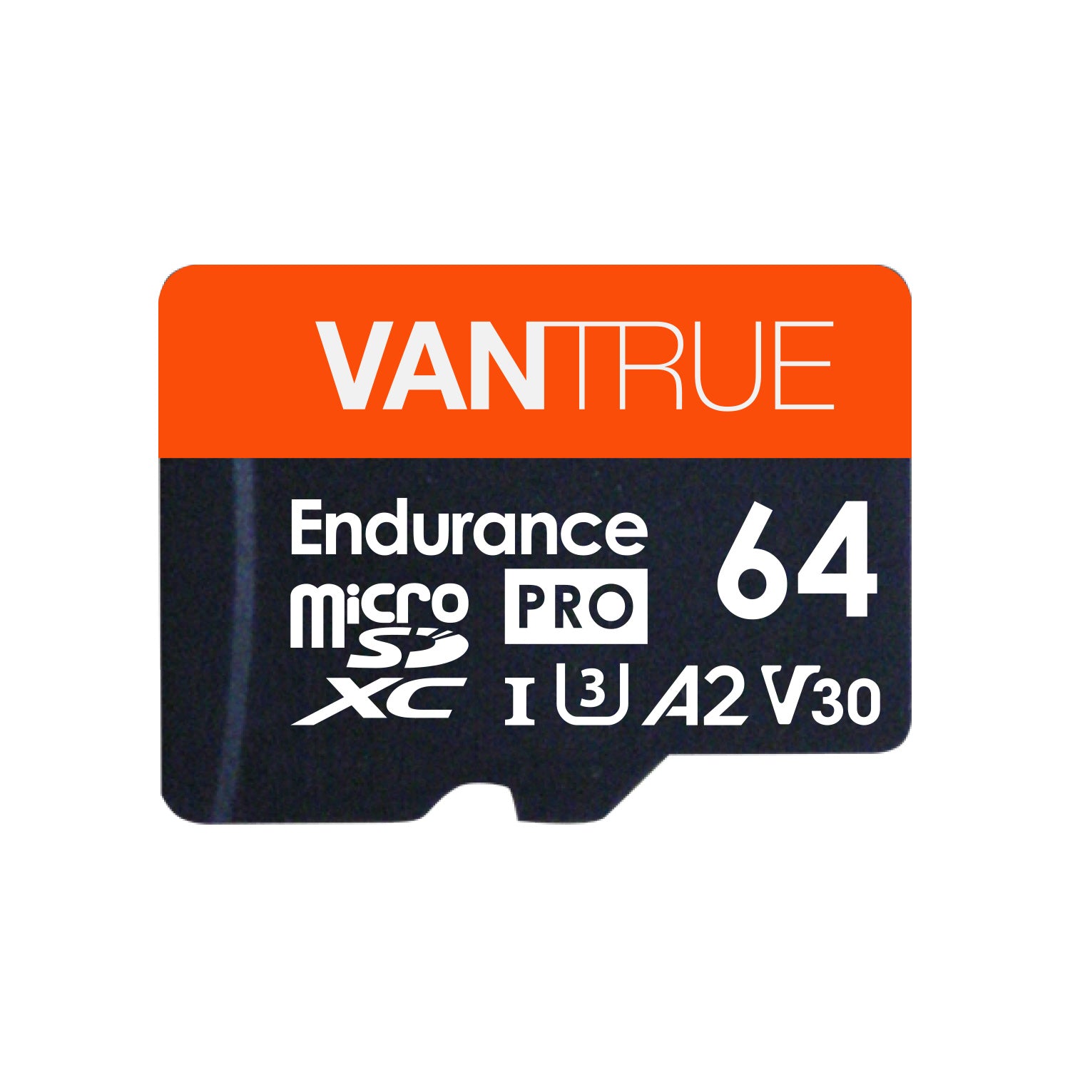 vantrue-microsd-card-64gb-u3-f-r-4k-dashcam image 1