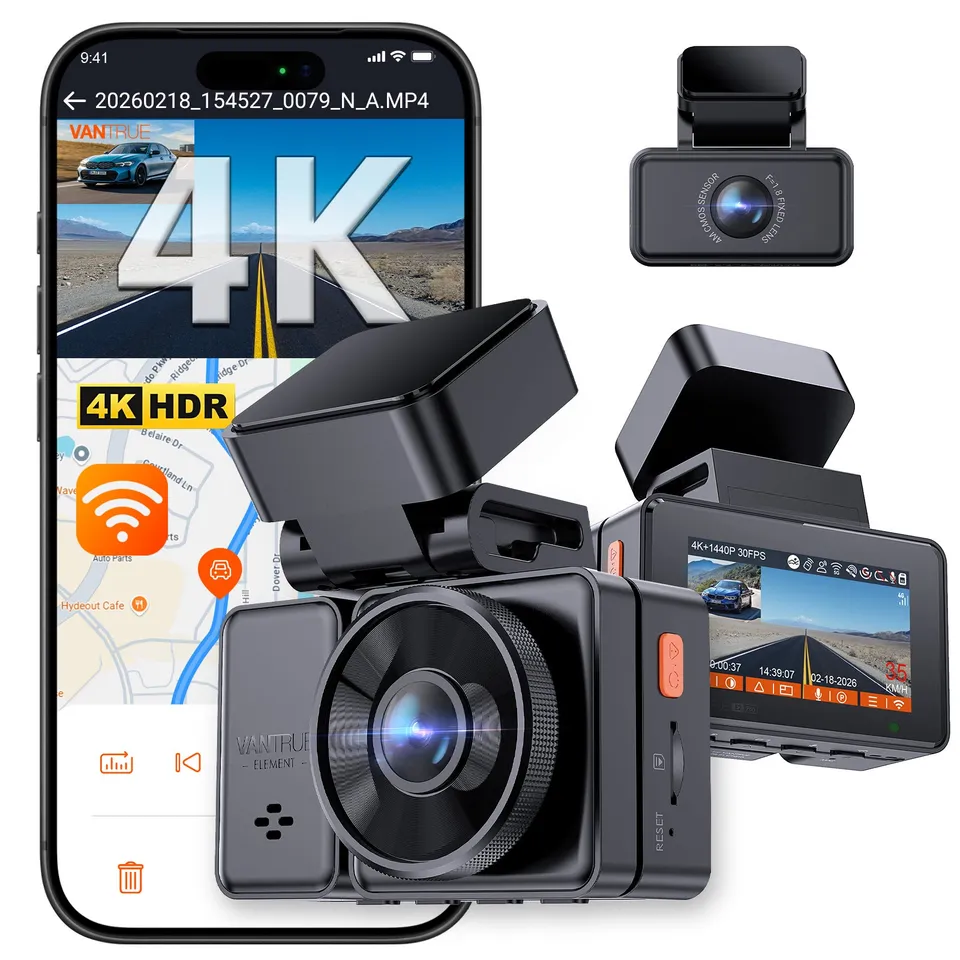 vantrue-element-2-pro-front-rear-dashcam-4k-2k-dual-hdr-park-berwachung image 1