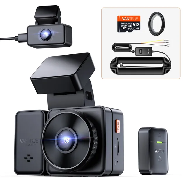 vantrue-e2-dashcam-bundle-mit-hardwire-kit-512gb-karte image 1