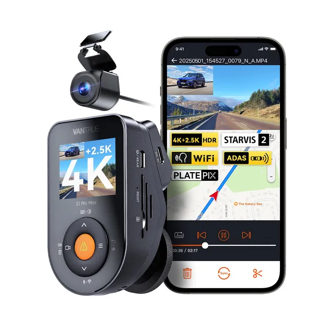 vantrue-s1-pro-max-4k-2-5k-dual-dashcam-mit-sony-starvis-2 image 1
