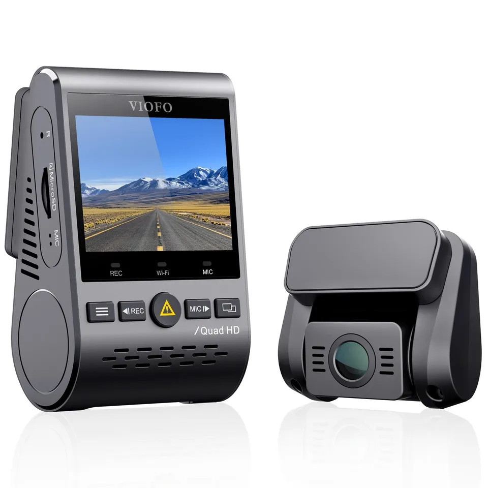 viofo-a129-plus-duo-dual-channel-dashcam-vorn-2k-1440p-hinten-1080p-mit-wifi-gps image 1