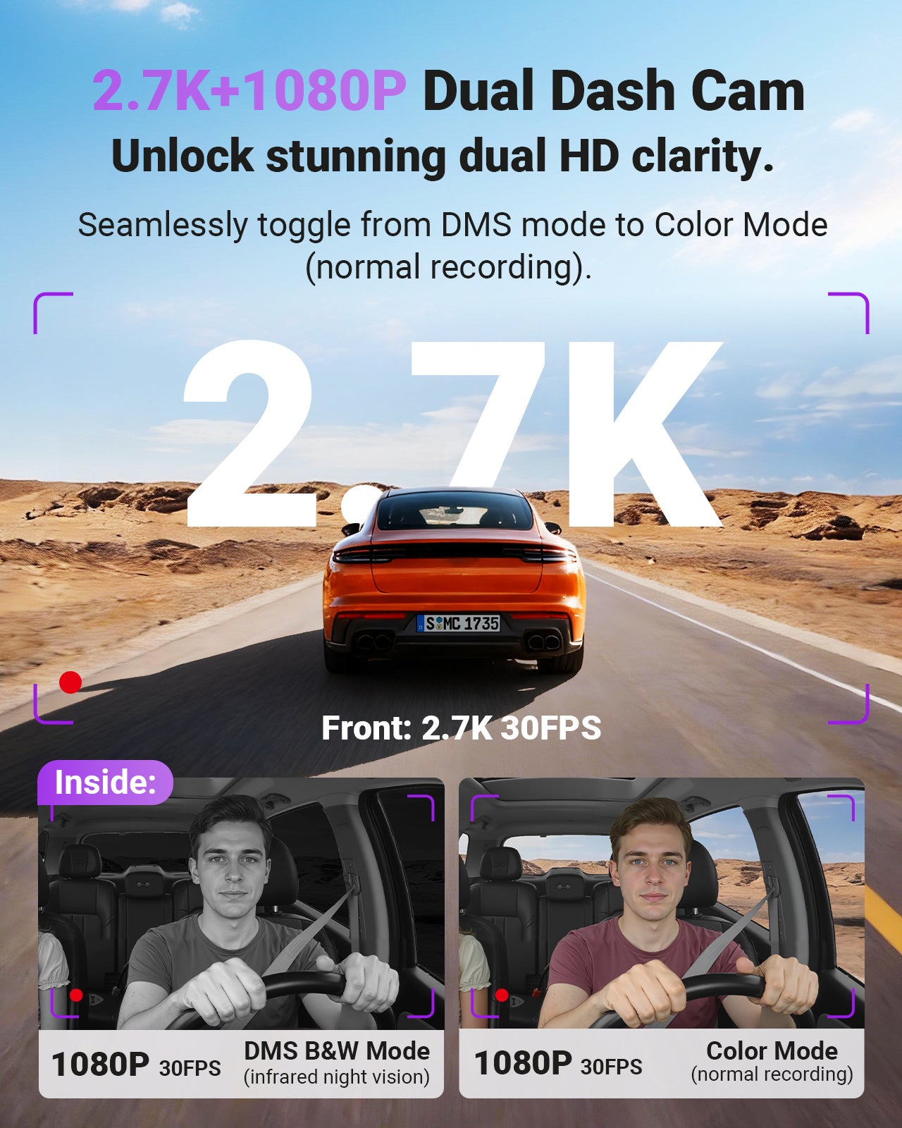vantrue-s1-pro-dms-1ch-dashcam-2-5k-mit-fahrer-berwachung image 3