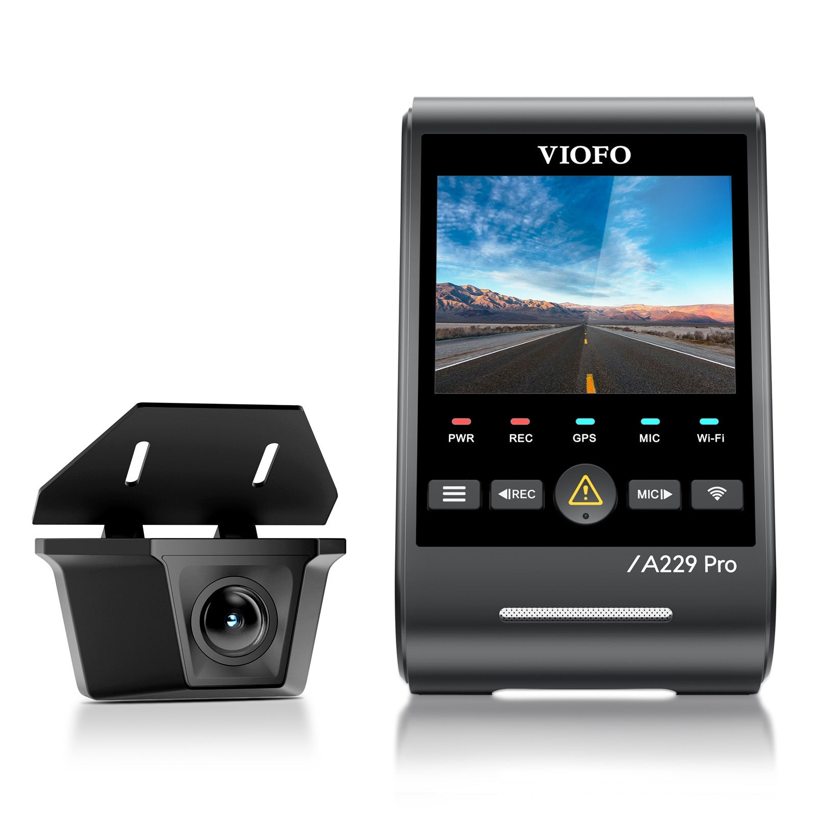 viofo-a229-pro-w-2ch-dashcam-4k-vorn-2k-wasserdichte-heckkamera-ip67 image 3