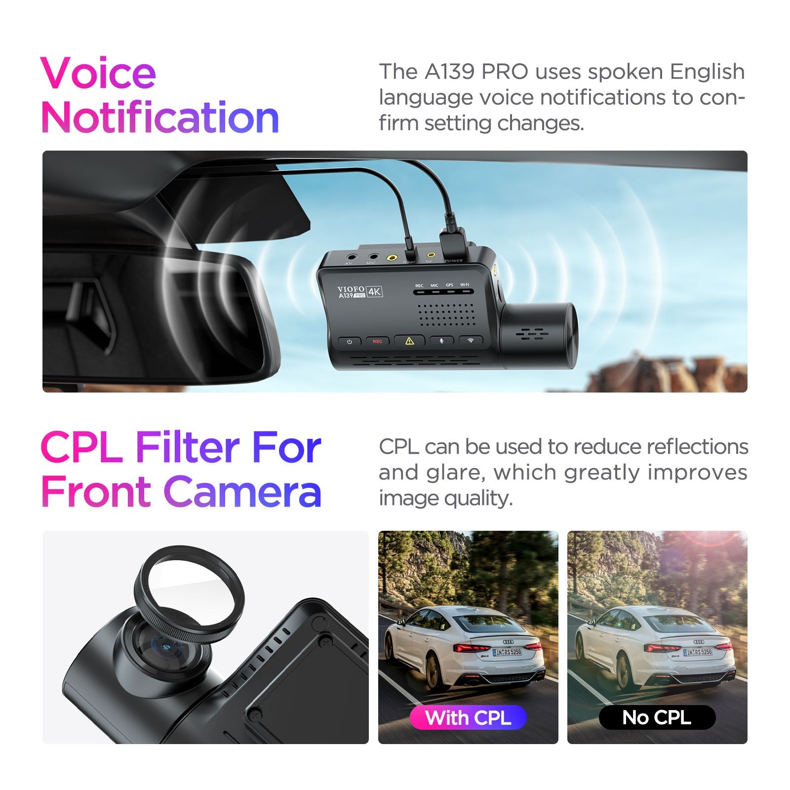 viofo-a139-pro-2ch-ir-dashcam-4k-hdr-front-innen-mit-sony-starvis-2 image 6
