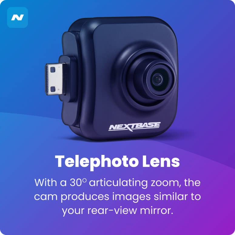 nextbase-422gw-dashcam-mit-hinterer-zoom-kamera-und-wifi image 4
