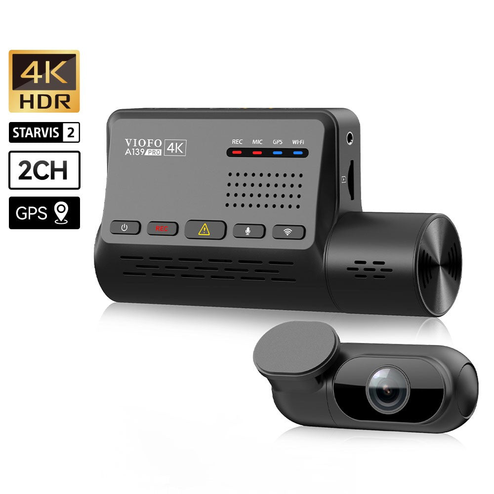 viofo-a139-pro-2ch-dashcam-4k-hdr-vorne-1080p-hinten-sony-starvis-2-imx678-gps-w image 1