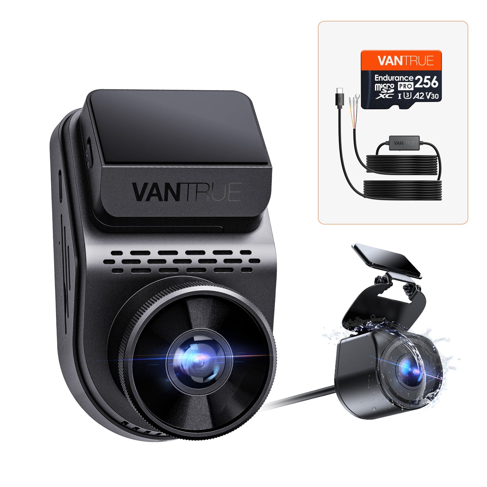 vantrue-s1-pro-max-4k-2-5k-dashcam-bundle-mit-vp03-256gb-karte image 1