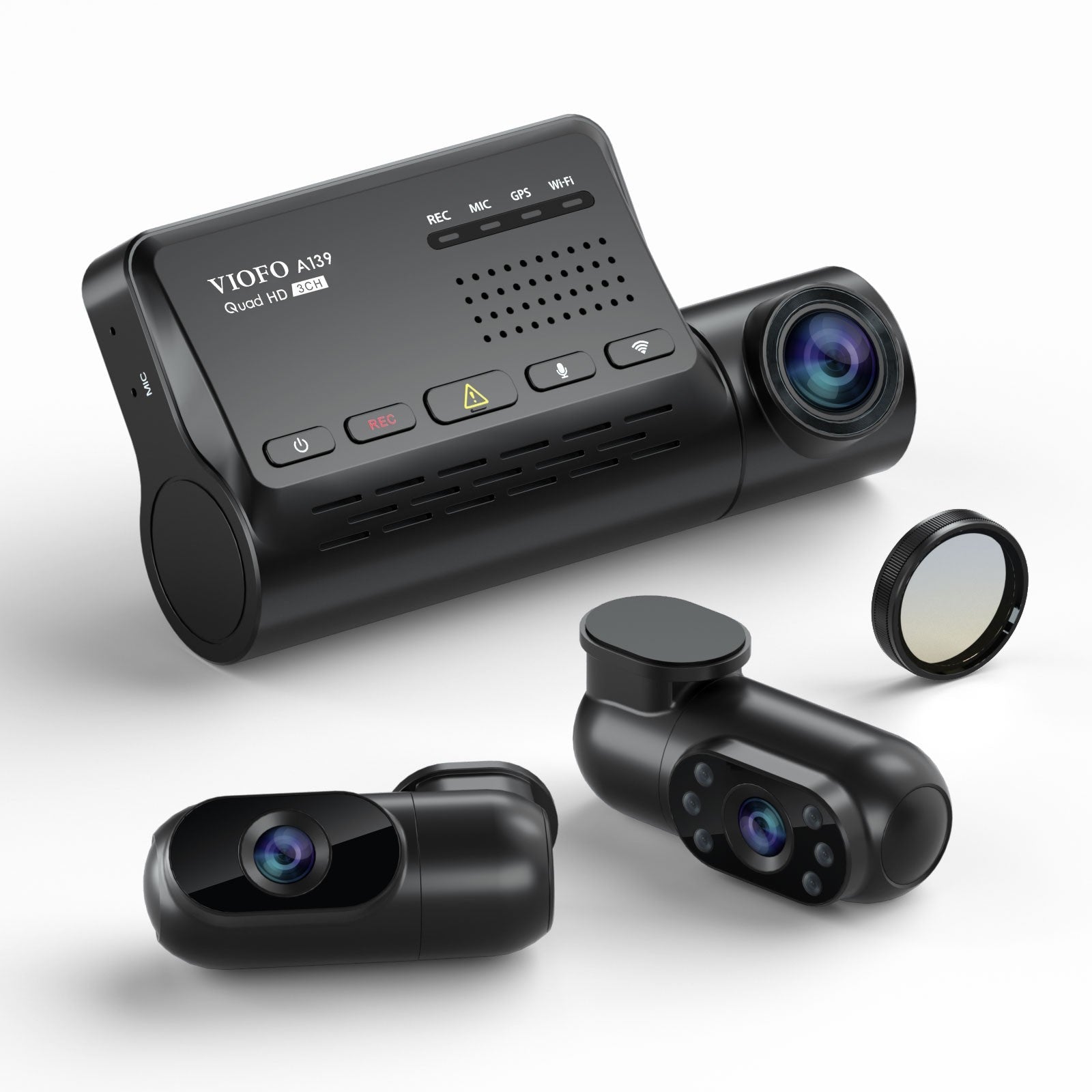 viofo-a139-3ch-3-kanal-dashcam-front-2k-innen-heck-1080p-wifi-gps image 1