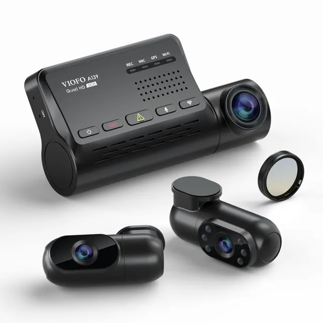 viofo-a139-3ch-3-kanal-dashcam-front-2k-innen-heck-1080p-wifi-gps image 1