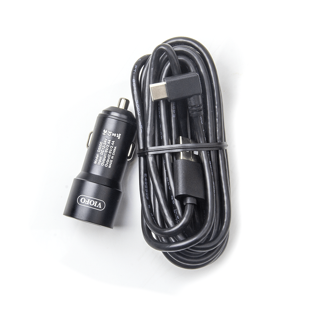 viofo-d5000-dual-usb-kfz-ladekabel-typ-c-3-5-m-f-r-a119-mini-2-a229-a139-t130 image 2