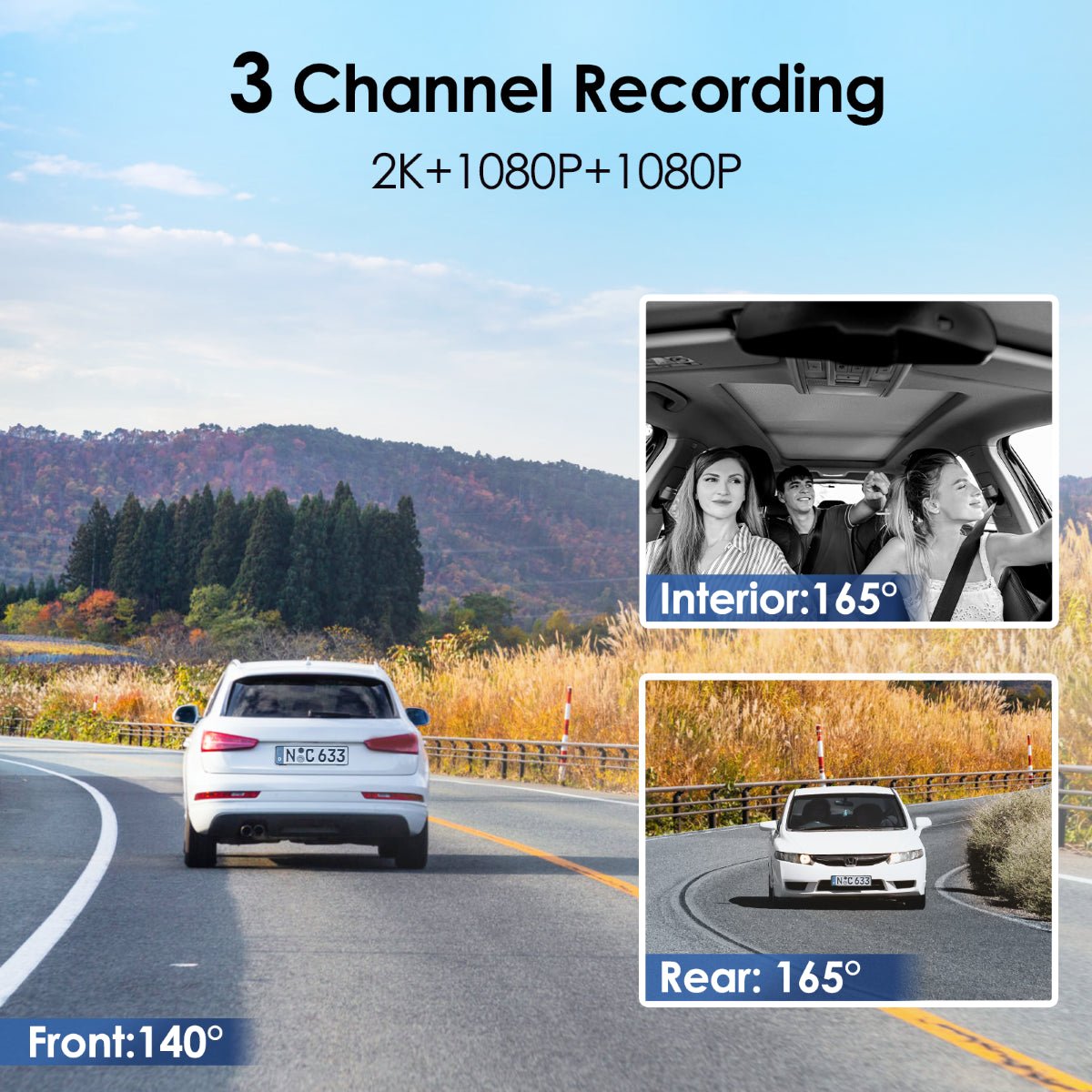 viofo-t130-3ch-3-kanal-dashcam-2k-vorne-innen-hinten-f-r-taxi image 3