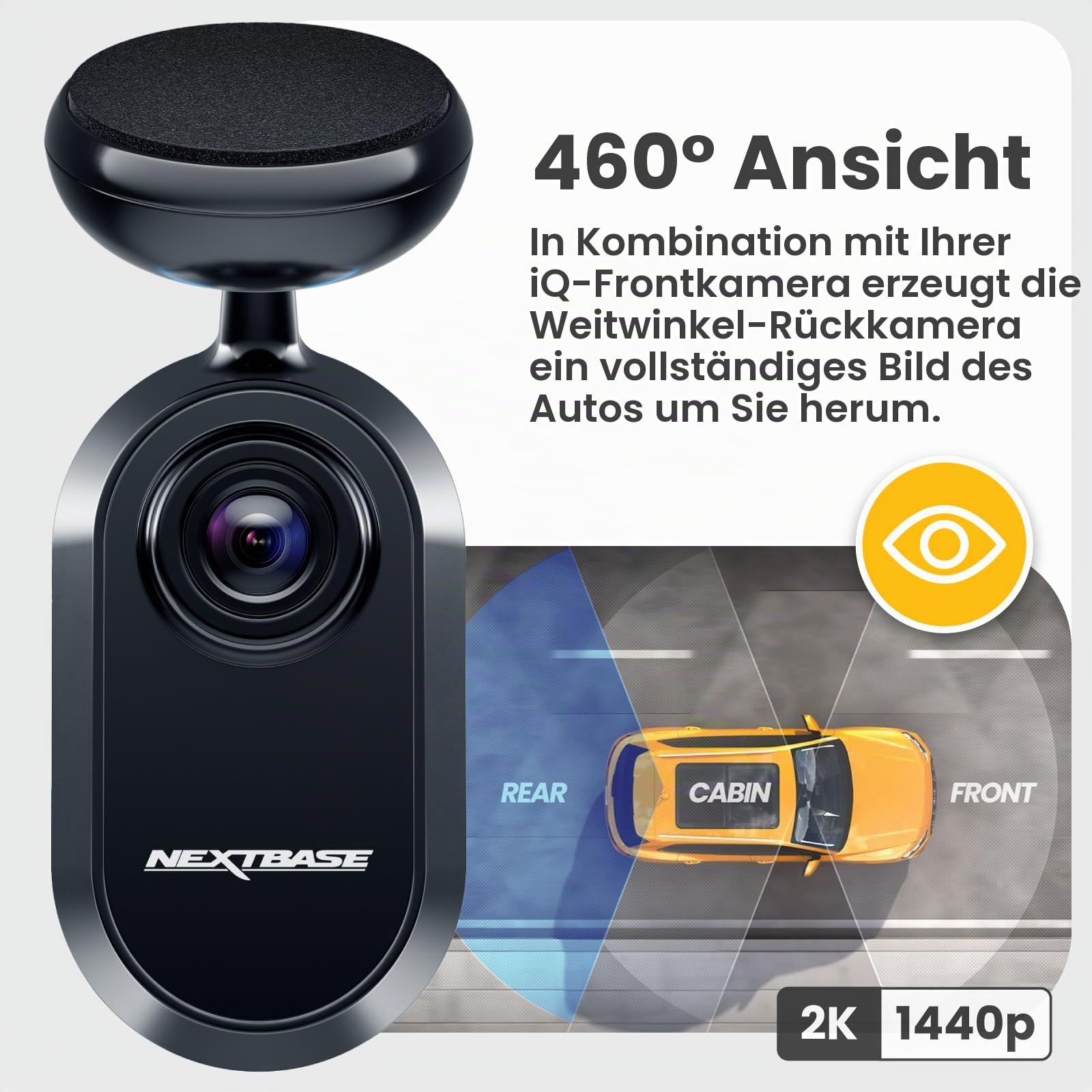 nextbase-iq-rear-window-camera-2k-qhd-r-ckfahrkamera-f-r-iq-smart-dashcam image 3