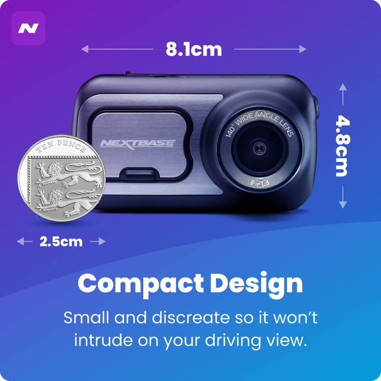 nextbase-422gw-dashcam-mit-hinterer-zoom-kamera-und-wifi image 6