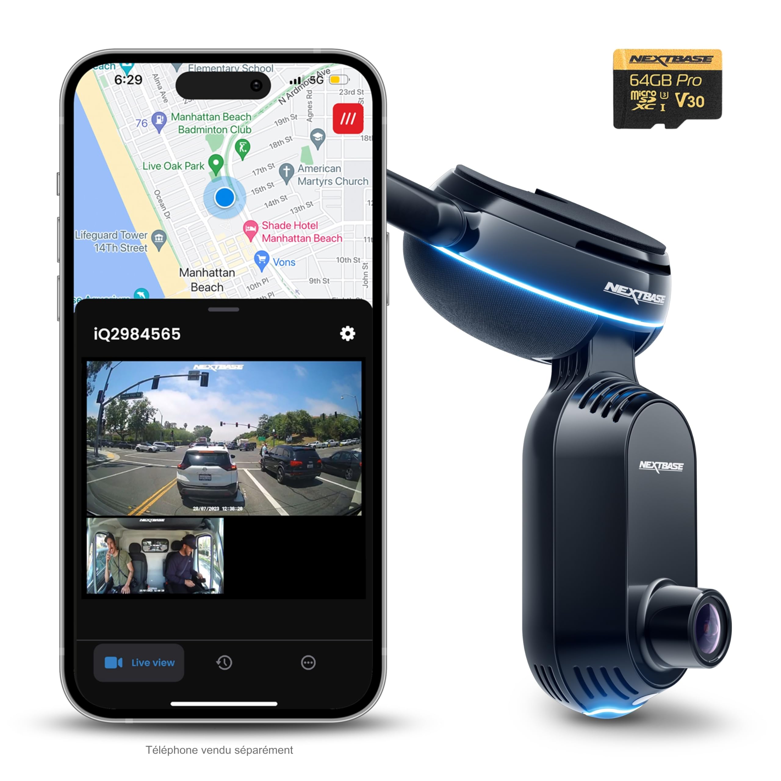 nextbase-iq-4k-smart-dashcam-2160p-mit-innenraum-kamera-und-park-ki image 7