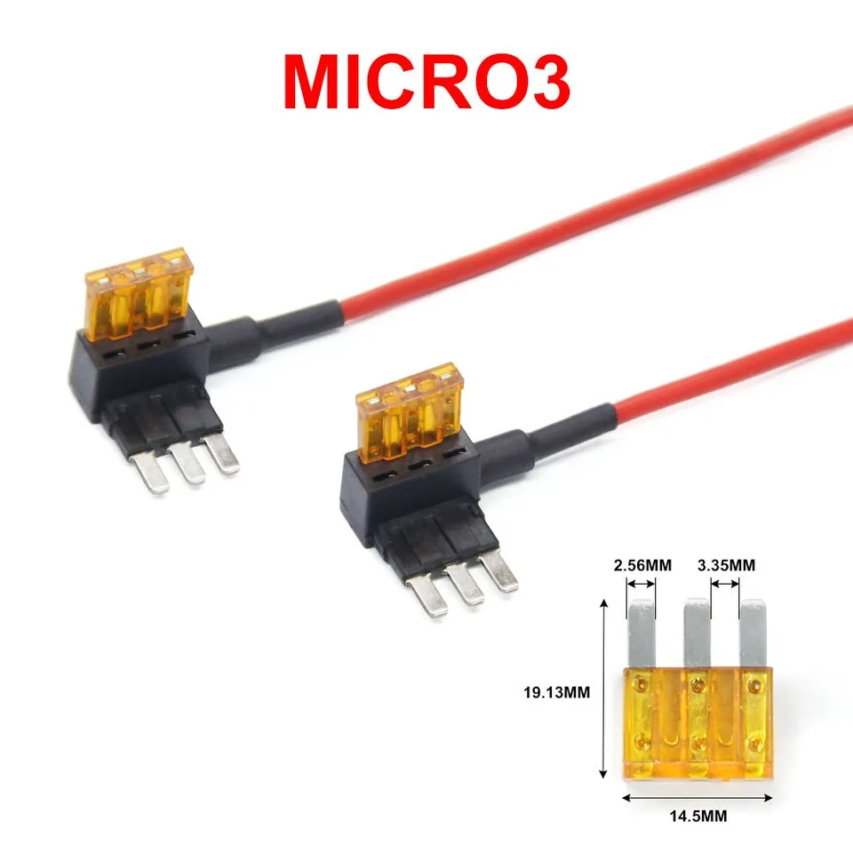 viofo-sicherungshalter-stromdieb-set-2-st-ck-mit-mini-micro2-micro3-ato-adapter image 1