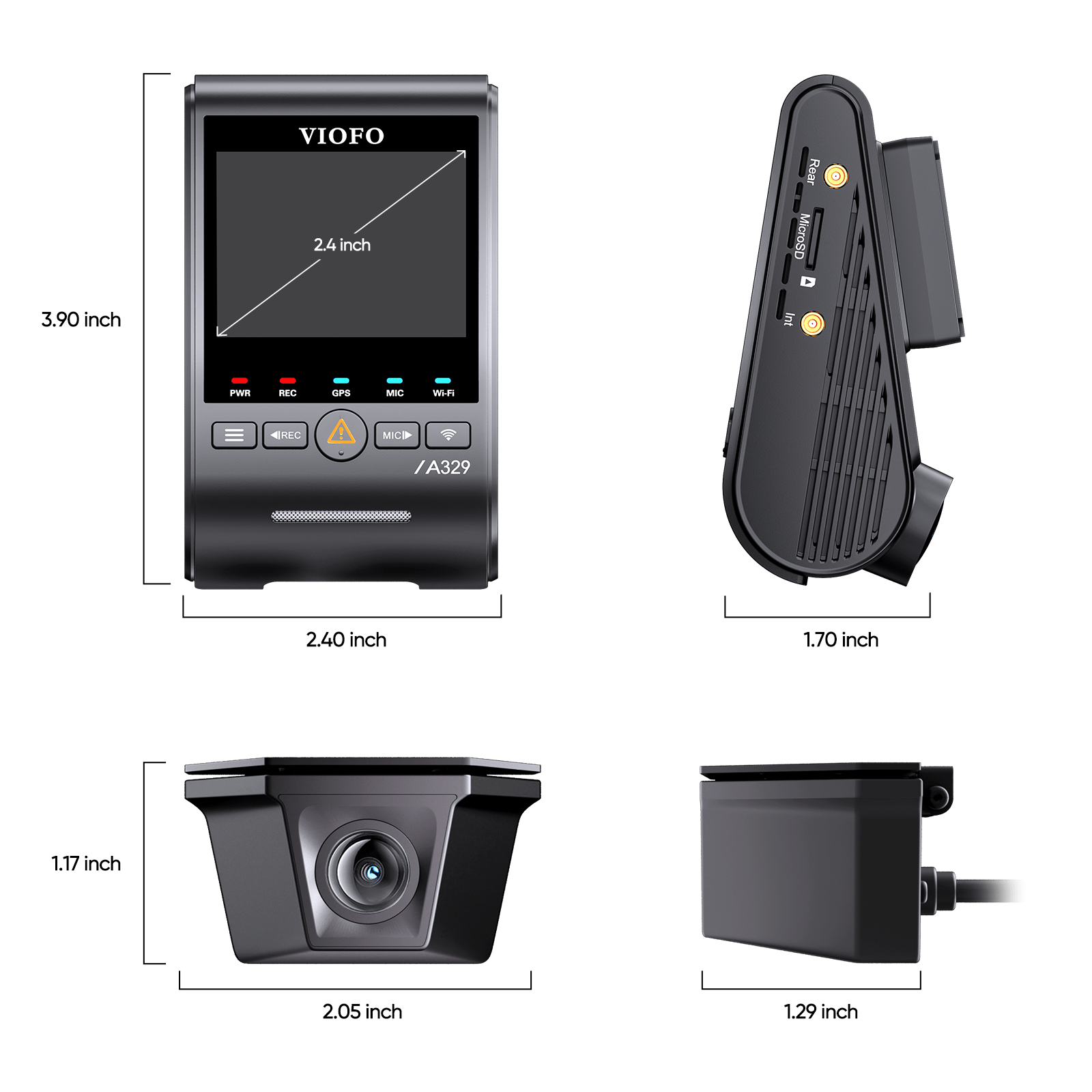 viofo-a329sw-2ch-dashcam-4k-60fps-2k-dent-waterproof-heckkamera image 5
