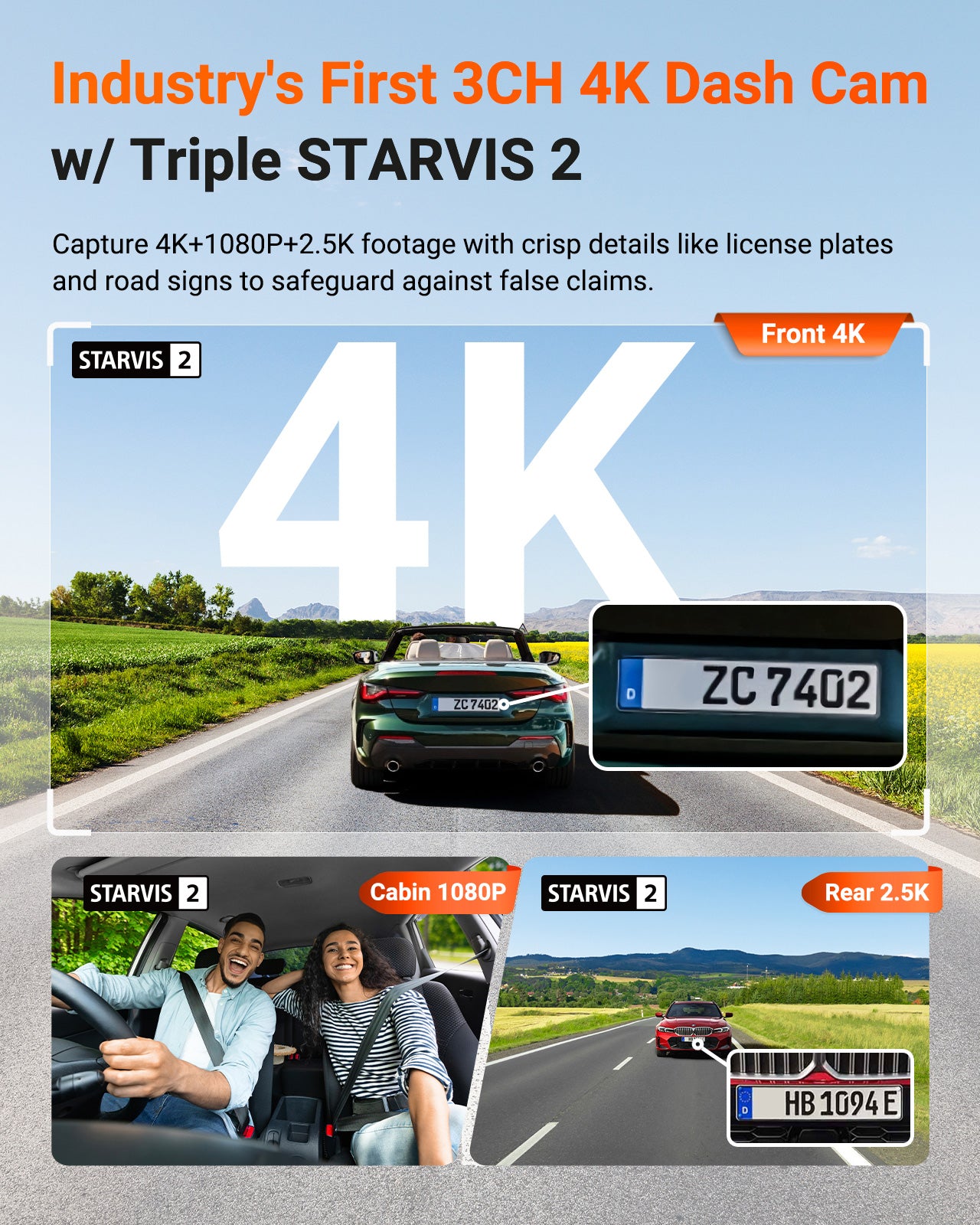 vantrue-nexus-4-pro-s-3-kanal-dashcam-4k-1080p-2-5k-mit-gps-und-park-berwachung image 3