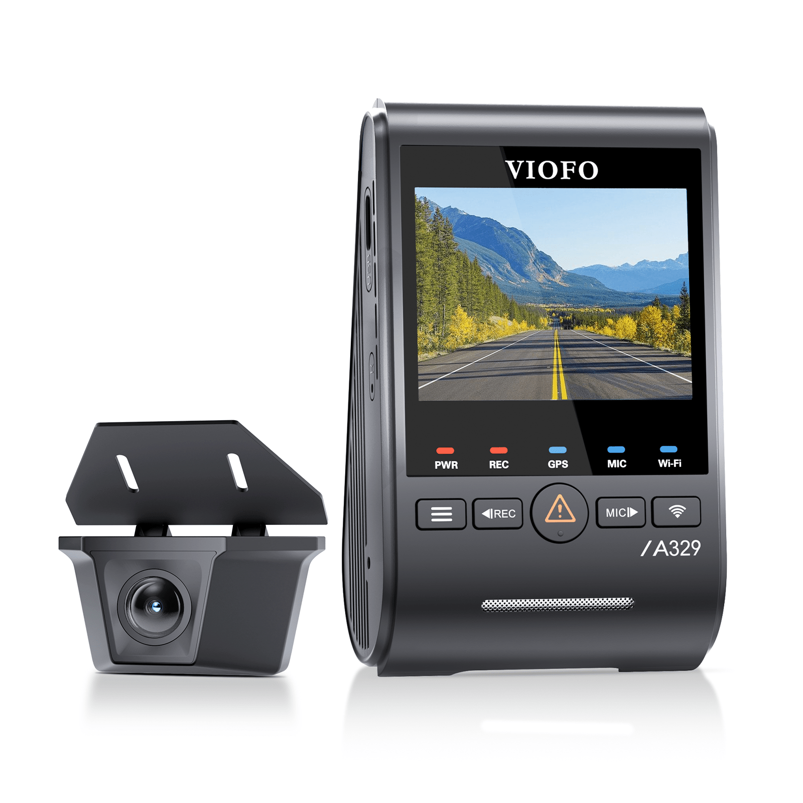 viofo-a329sw-2ch-dashcam-4k-60fps-2k-dent-waterproof-heckkamera image 2