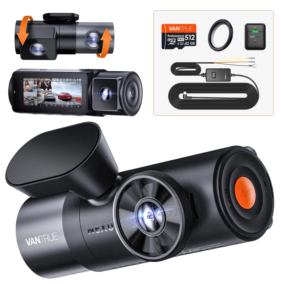 vantrue-n5-dashcam-bundle-mit-vp05-hardwire-kit-512gb-karte-cpl-fernbedienung image 1