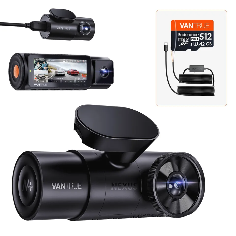 vantrue-n4-pro-dashcam-bundle-512gb-karte-hardwire-kit image 1