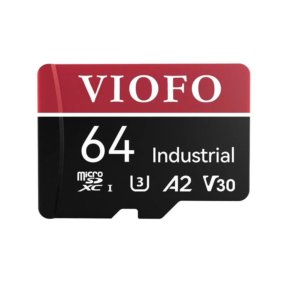 viofo-64gb-industrial-microsd-karte-u3-a2-v30-mit-adapter-4k-high-endurance image 1