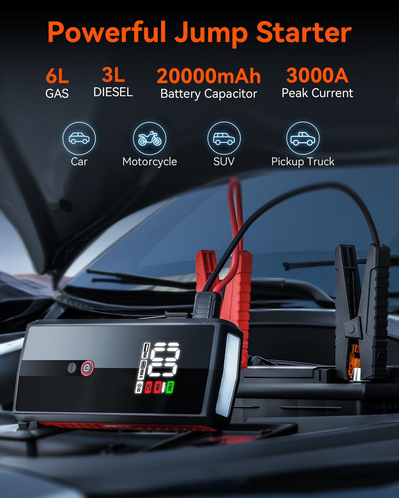 vantrue-js1-starthilfe-jump-starter-1000a-powerbank-mit-led-f-r-pkw-benziner-und image 2