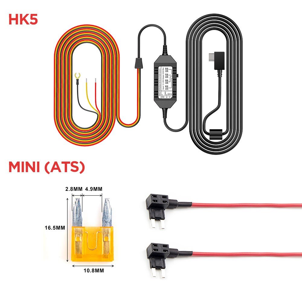 viofo-hk5-hardwire-kit-type-c-mit-4-m-kabel-f-r-vs1-dashcam image 5
