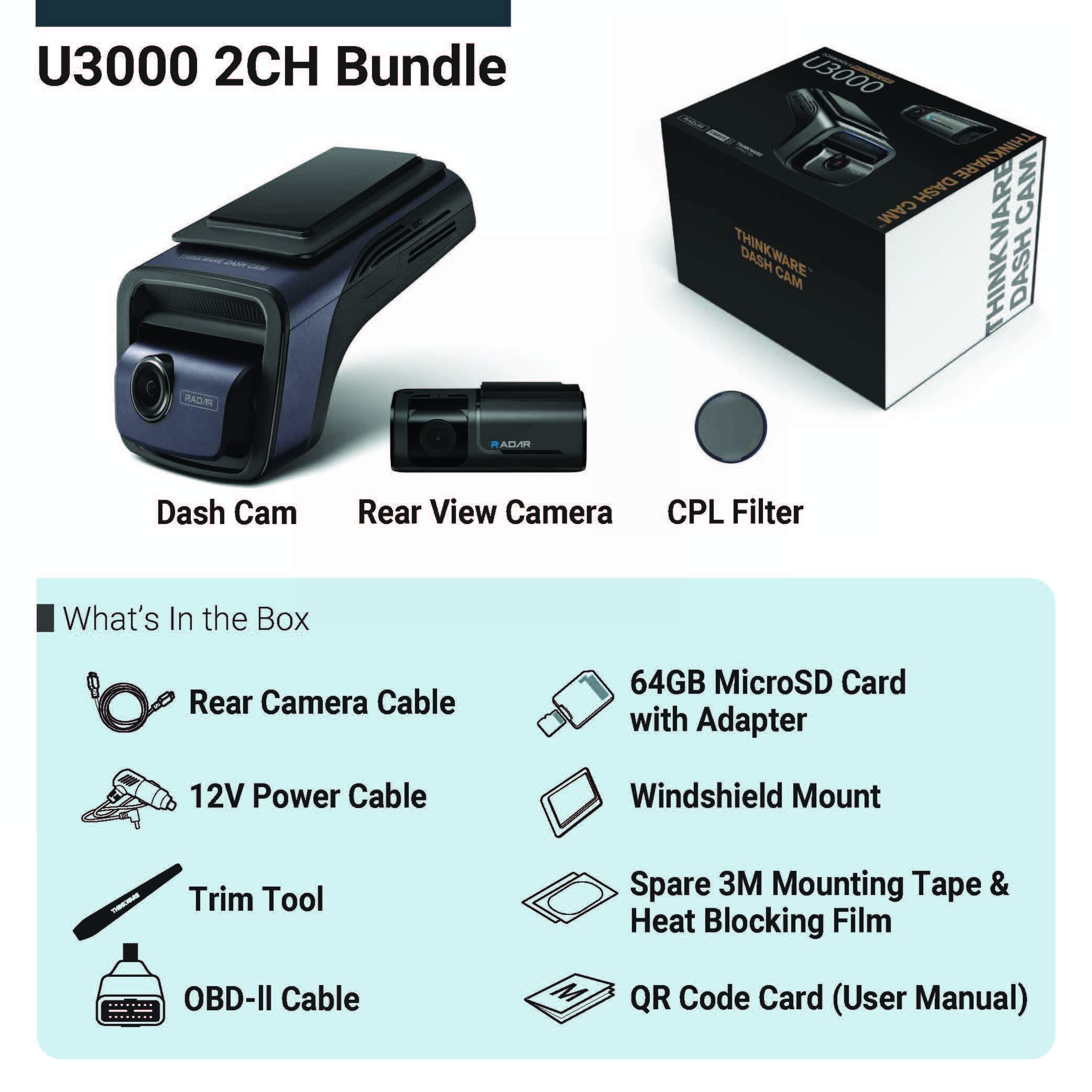 thinkware-u3000-2ch-dashcam-4k-vorn-2k-hinten-mit-sony-starvis-2-5ghz-wlan-gps-u image 2